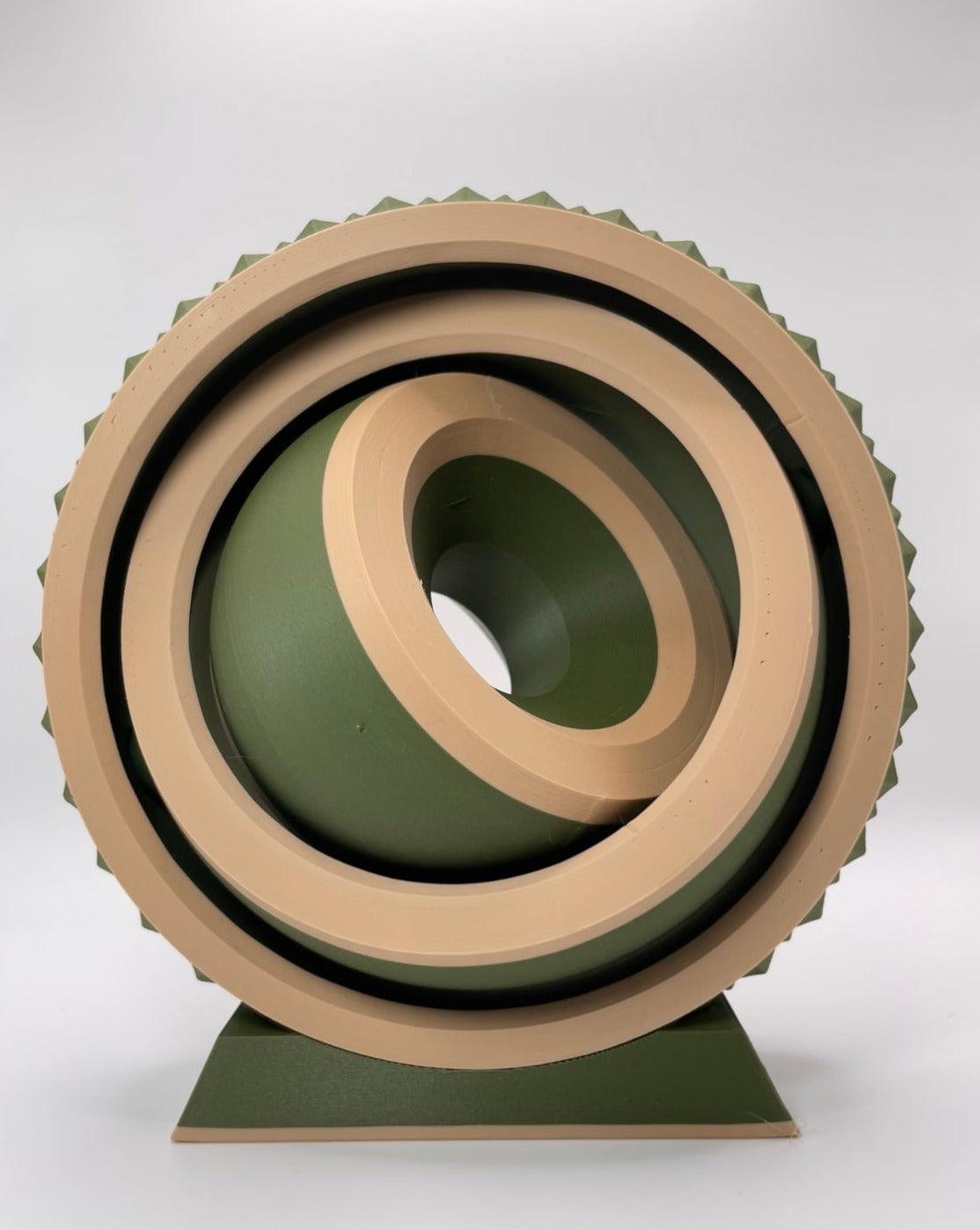 Jumbo Spinner - Green - Fusion Fidgets