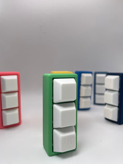 Colourful keyclickers - Fusion Fidgets