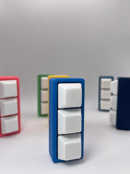 Colourful keyclickers - Fusion Fidgets