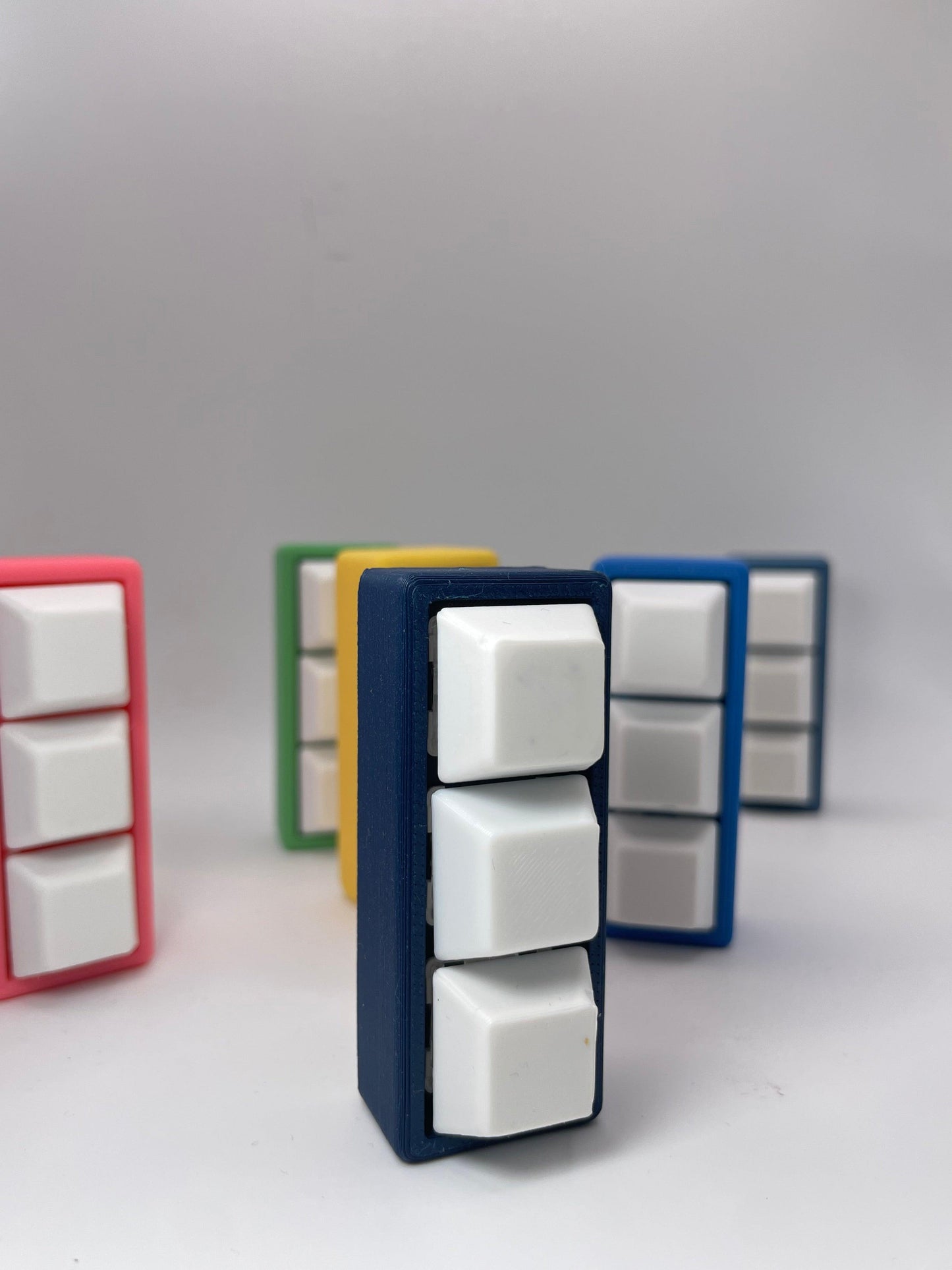 Colourful keyclickers - Fusion Fidgets